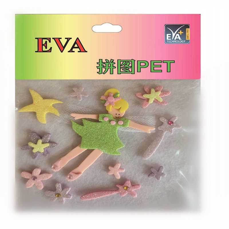 Φωταυτοκόλλητα PET Foam Glitter PET Foam 3D PET